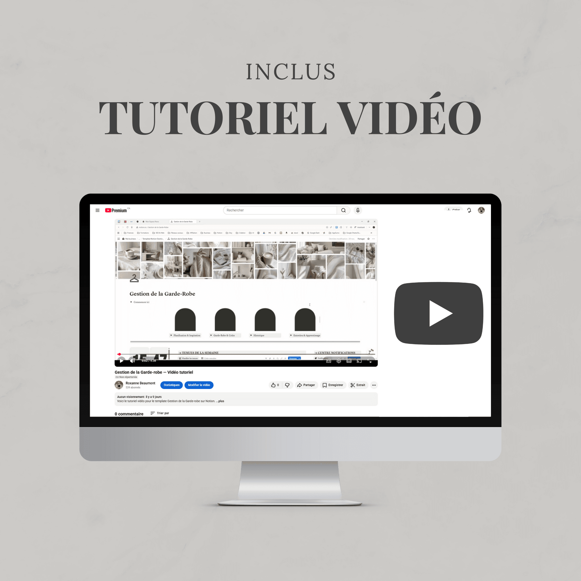 Template Notion — Gestion de la Garde-robe – Image 9