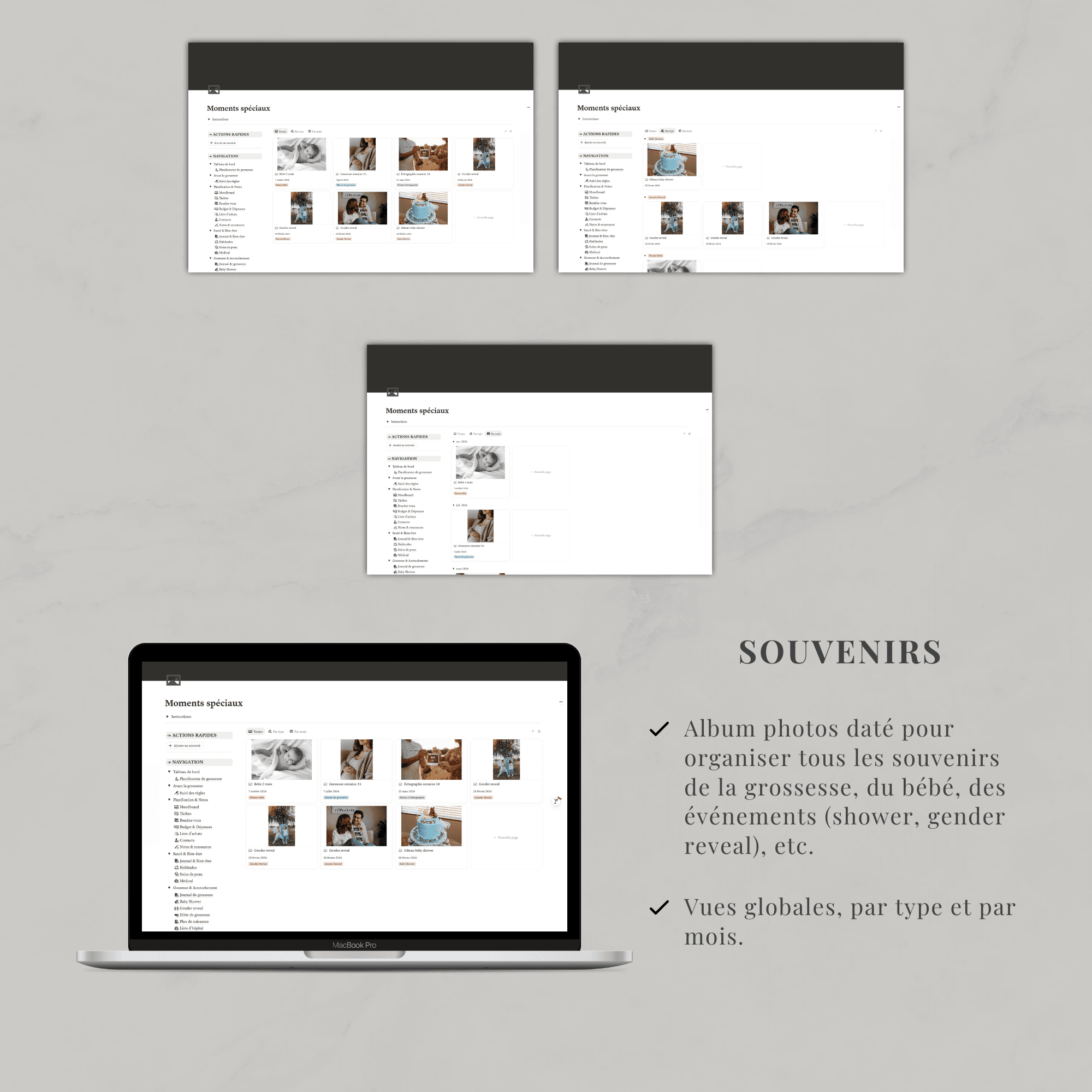 Template Notion — Planificateur de grossesse – Image 10