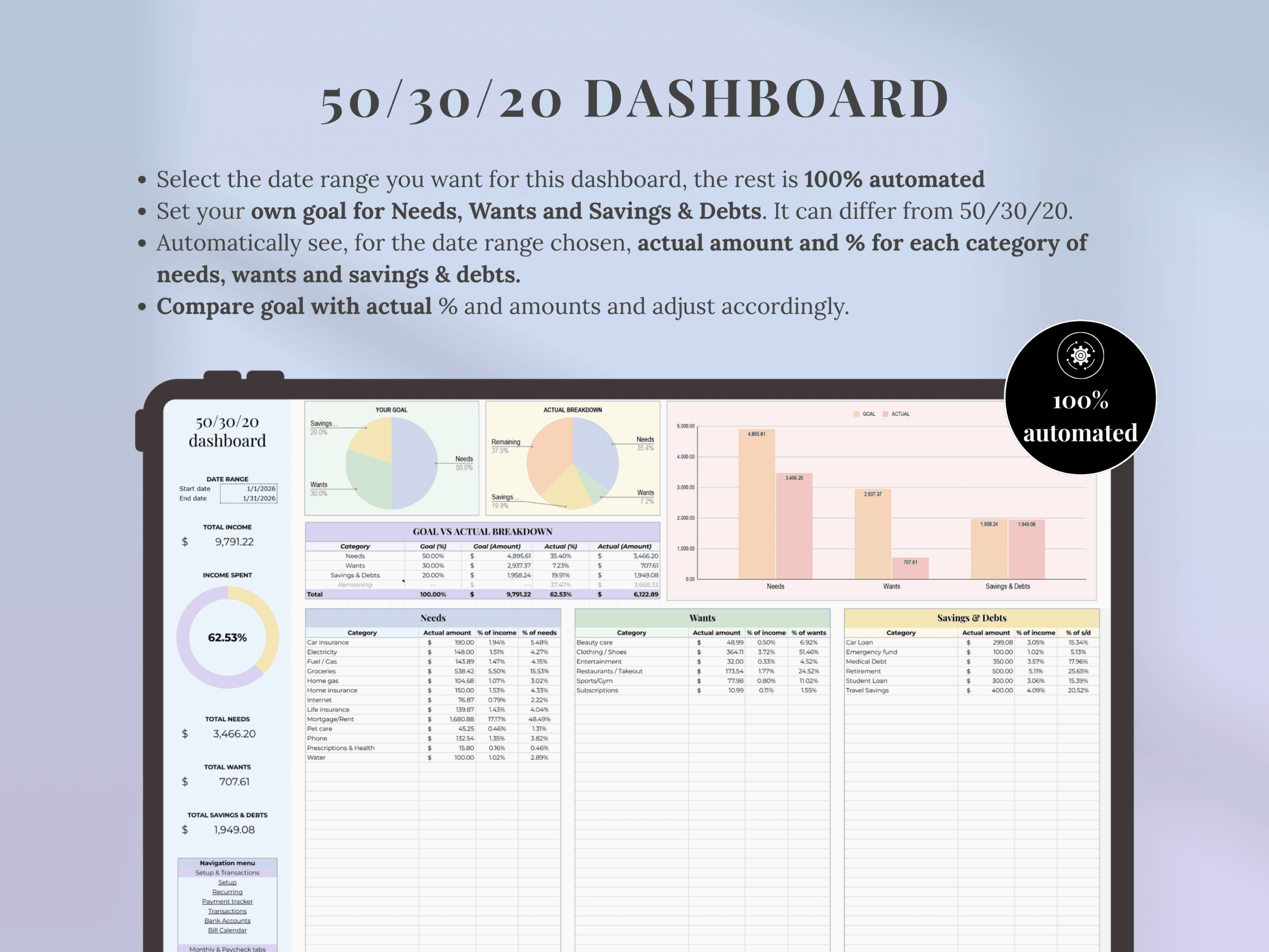 The ultimate budget — Spreadsheet - Image 12