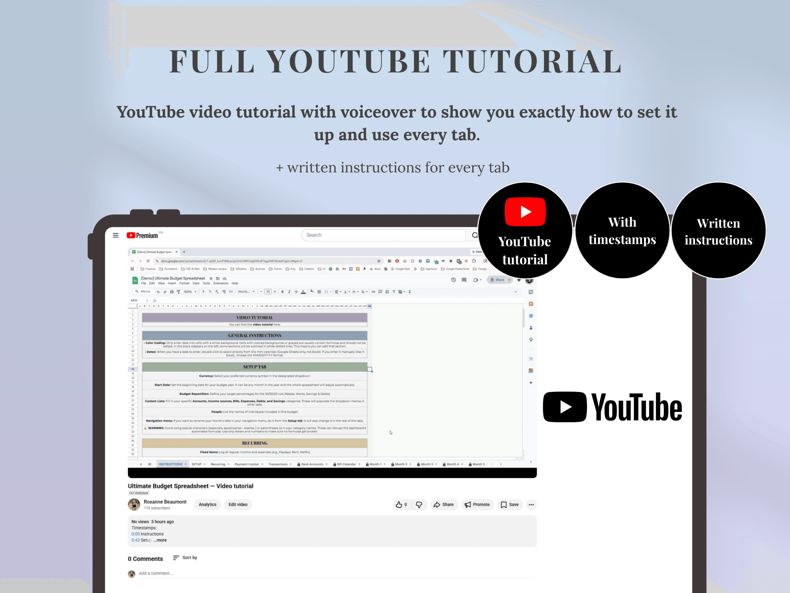 The ultimate budget — Spreadsheet - Image 16