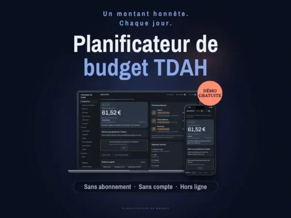 App — Planificateur de Budget pour TDAH